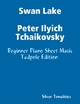 Swan Lake Peter Ilyich Tchaikovsky - Beginner Piano Sheet Music Tadpole Edition - Silver Tonalities