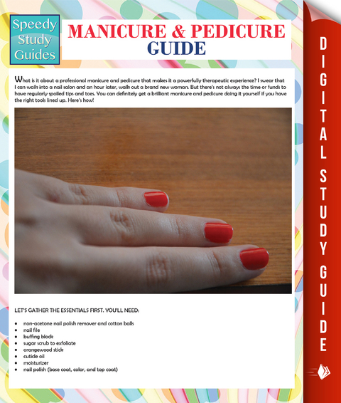 Manicure And Pedicure Guide (Speedy Study Guide) -  Speedy Publishing
