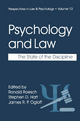 Psychology and Law - Ronald Roesch; Stephen D. Hart; James R. P. Ogloff