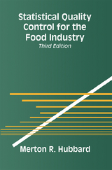 Statistical Quality Control for the Food Industry - Hubbard, Merton R.