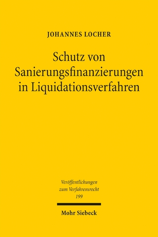 Schutz von Sanierungsfinanzierungen in Liquidationsverfahren