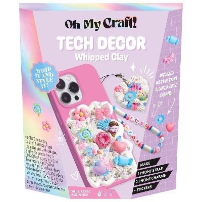 OMC! Tech Decor and Accessories Whipped Clay Kit - Hinkler Pty Ltd