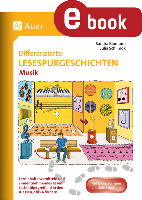 Differenzierte Lesespurgeschichten Musik - Sandra Blomann, Julia Schlimok