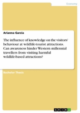 The influence of knowledge on the visitors' behaviour at wildlife-tourist attractions. Can awareness hinder Western millennial travellers from visiting harmful wildlife-based attractions? - Arianna Garzia