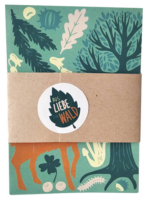 Postkartenset - Aus Liebe zum Wald