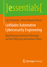 Leitfaden Automotive Cybersecurity Engineering - Lars Schnieder, René Sebastian Hosse
