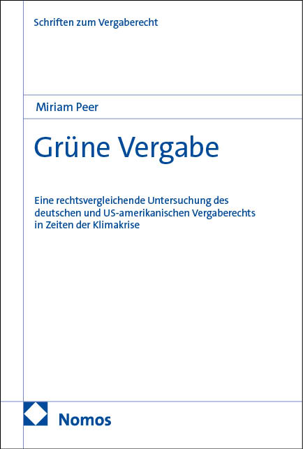 Grüne Vergabe - Miriam Peer