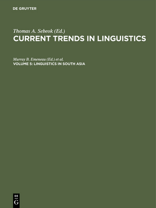 Linguistics in South Asia - Murray B. Emeneau; Charles A. Fergusson
