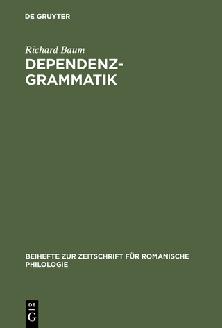 Dependenzgrammatik - Richard Baum