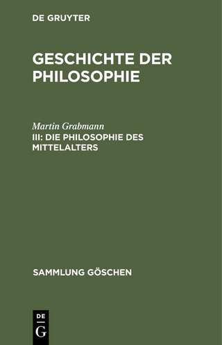 Die Philosophie des Mittelalters - Martin Grabmann