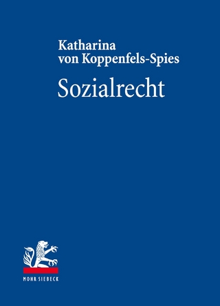 Sozialrecht - Katharina von Koppenfels-Spies