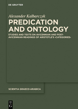 Predication and Ontology -  Alexander Kalbarczyk