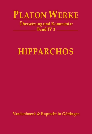 Hipparchos - Platon; Charlotte Schubert; Charlotte Schubert