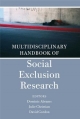 Multidisciplinary Handbook of Social Exclusion Research - Dominic Abrams; Julie Christian; David Gordon