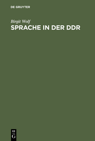 Sprache in der DDR - Birgit Wolf