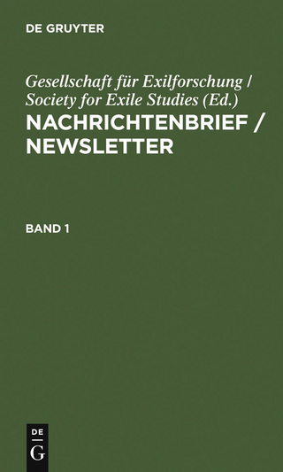 Nachrichtenbrief / Newsletter - Gesellschaft für Exilforschung / Society for Exile Studies; Ernst Loewy
