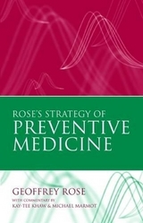 Rose's Strategy of Preventive Medicine - Rose, Geoffrey