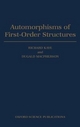 Automorphisms of First-order Structures - Richard Kaye; Dugald Macpherson