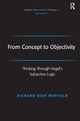 From Concept to Objectivity: Thinking Through Hegel's Subjective Logic (Ashgate New Critical Thinking in Philosophy)
