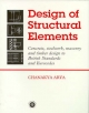 Design of Structural Elements - C. Arya