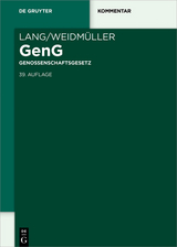 Lang/Weidmüller Genossenschaftsgesetz - 