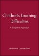 Children's Learning Difficulties - Julie Dockrell; John McShane