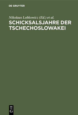 Schicksalsjahre der Tschechoslowakei - Nikolaus Lobkowicz; Friedrich Prinz