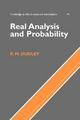 Real Analysis and Probability (Cambridge Studies in Advanced Mathematics)