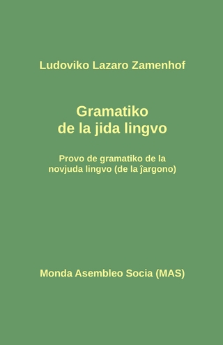 Jida gramatiko - Ludoviko Lazaro Zamenhof