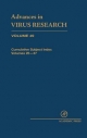 Cumulative Subject Index - Karl Maramorosch; Frederick A. Murphy; Aaron J. Shatkin