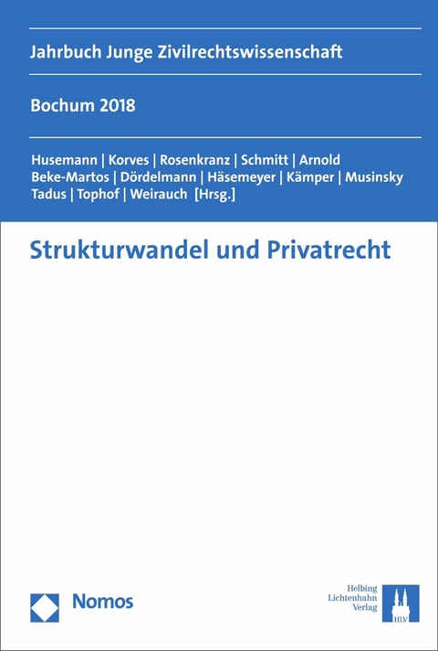 Strukturwandel und Privatrecht - 