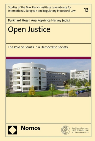 Open Justice - Burkhard Hess; Ana Koprivica Harvey