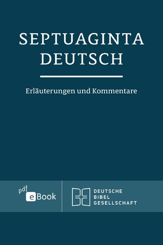 Septuaginta Deutsch - Martin Karrer; Wolfgang Kraus