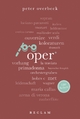 Oper. 100 Seiten: Reclam 100 Seiten Peter Overbeck Author