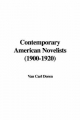 Contemporary American Novelists (1900-1920) - Carl Doren  Van