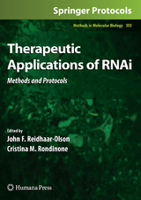 Therapeutic Applications of RNAi - 