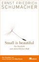 Small is beautiful - Die Rückkehr zum menschlichen Maß