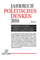 Politisches Denken. Jahrbuch 2016.