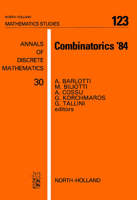 Combinatorics '84 - 