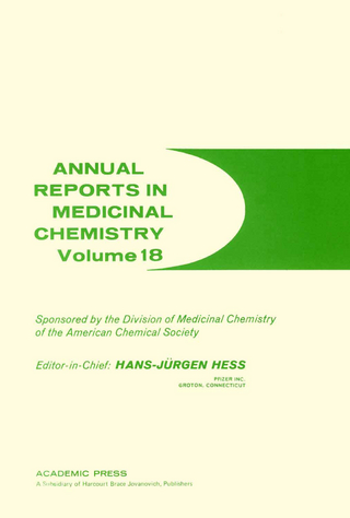 ANNUAL REPORTS IN MED CHEMISTRY V18 PPR - Unknown Author; Cornelius Kennedy Cain