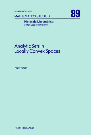 Analytic Sets in Locally Convex Spaces - P. Mazet