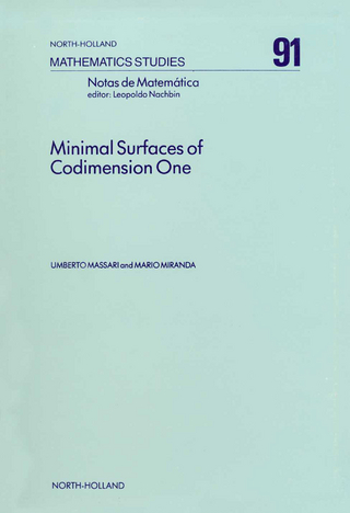 Minimal Surfaces of Codimension One - U. Massari; M. Miranda