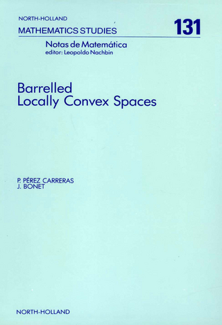 Barrelled Locally Convex Spaces - J. Bonet; P. Pérez Carreras