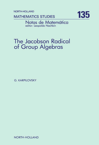 Jacobson Radical of Group Algebras - G. Karpilovsky