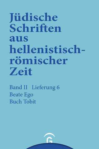 Buch Tobit - Beate Ego; Werner Georg Kümmel