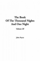 Book of the Thousand Nights and One Night, Volume III - John Payne