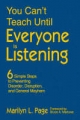 You Can't Teach Until Everyone Is Listening - Marilyn L. Page