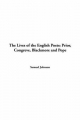 Lives of the English Poets - Samuel Johnson