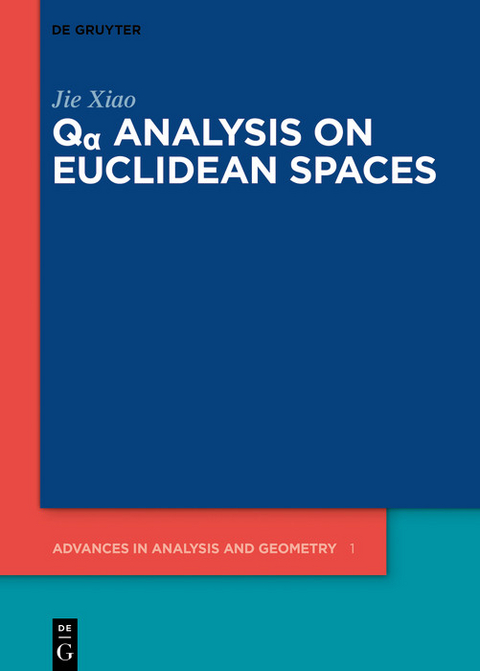 Q? Analysis on Euclidean Spaces -  Jie Xiao