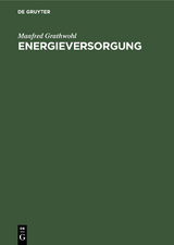 Energieversorgung - Manfred Grathwohl
